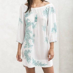 NWT Poupette St Barth Tunic/Dress in White, s XL